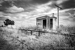 Waiting for a Train at Coonawarra, South Australia