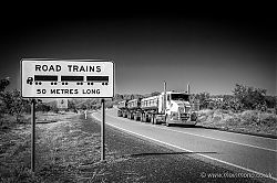 Road Train in the Kimberley Region, Western Australia