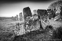 Sunrise at Carnac, Brittany