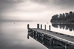 Dawn, Lake Mapourika, Westland